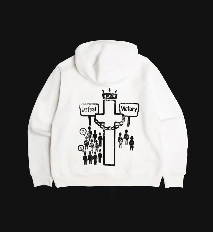 VIOP "Narrow Path" White Hoodie
