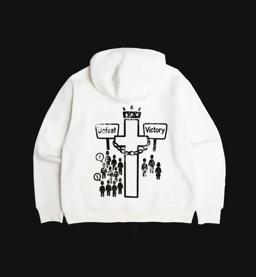 VIOP "Narrow Path" White Hoodie